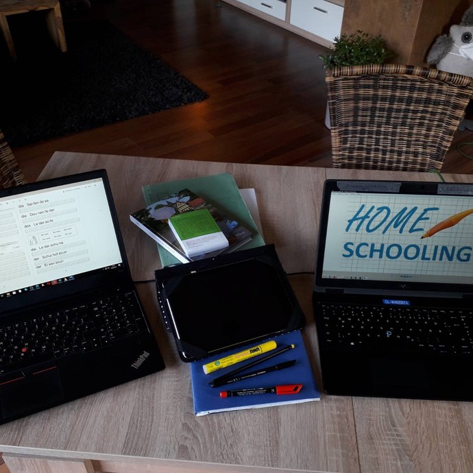 Homeschooling (vergrößerte Bildansicht wird geöffnet)